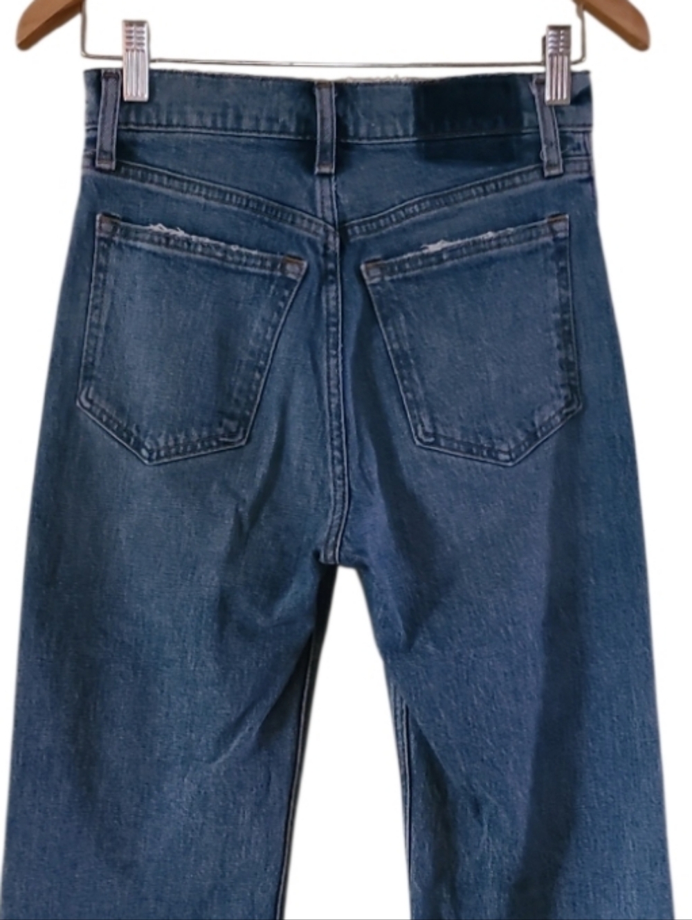 Abercrombie & Fitch The 90s Relaxed High Rise Jeans Lt Wash 26 Short - Picture 12 of 17